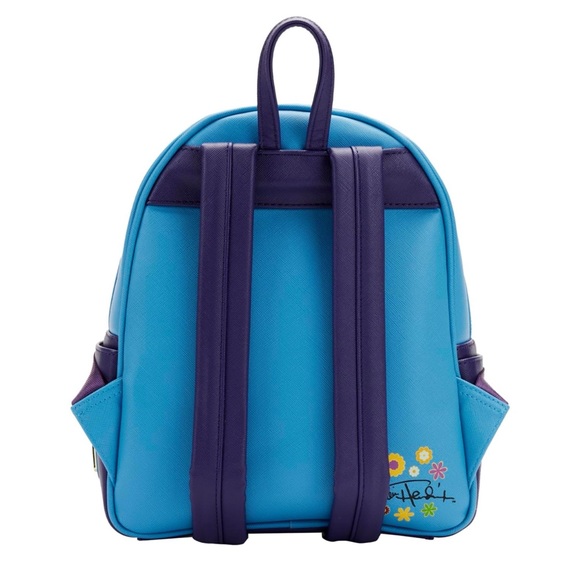 NEW Loungefly Jimi Hendrix Psychedelic Landscape Glow In The Dark Mini Backpack - Picture 3 of 7